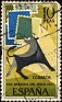Spain - 1965 - Stamp World Day - 10 PTA - Multicolor - Bull, Stamp - Edifil 1669 - 0